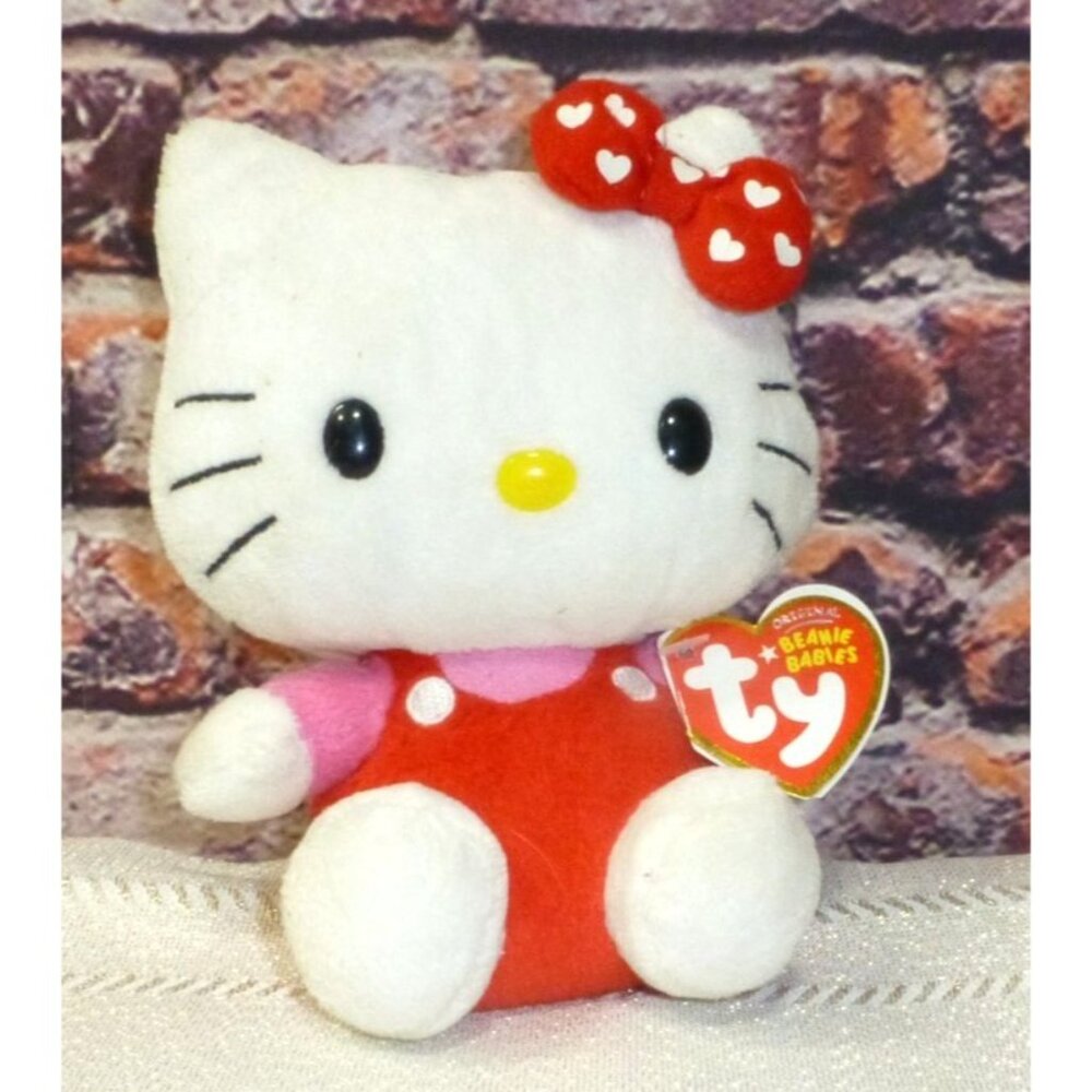 Hello Kitty Plush Set Of 3 Beanie Baby TY Collectibles - Picture 14 of 16